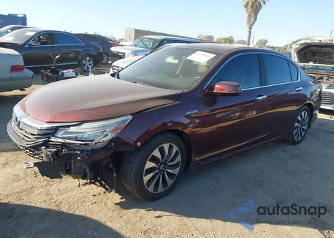2017 Honda Accord Hybrid Touring from USA, damaged, VIN JHMCR6F77HC015193